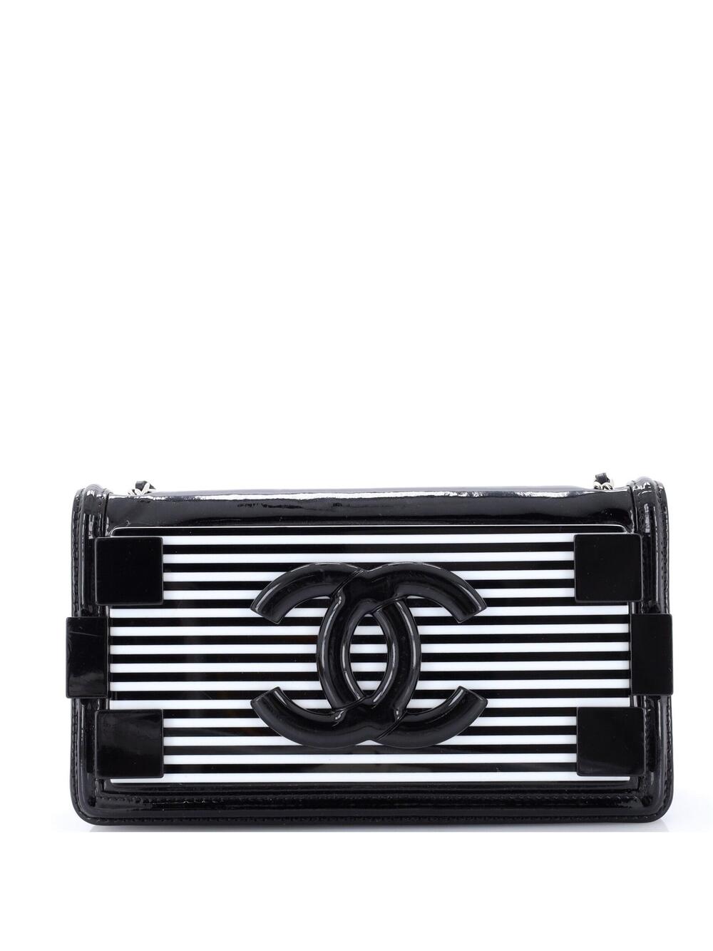 Chanel Boy Brick Flap Bag Striped #296868C31B